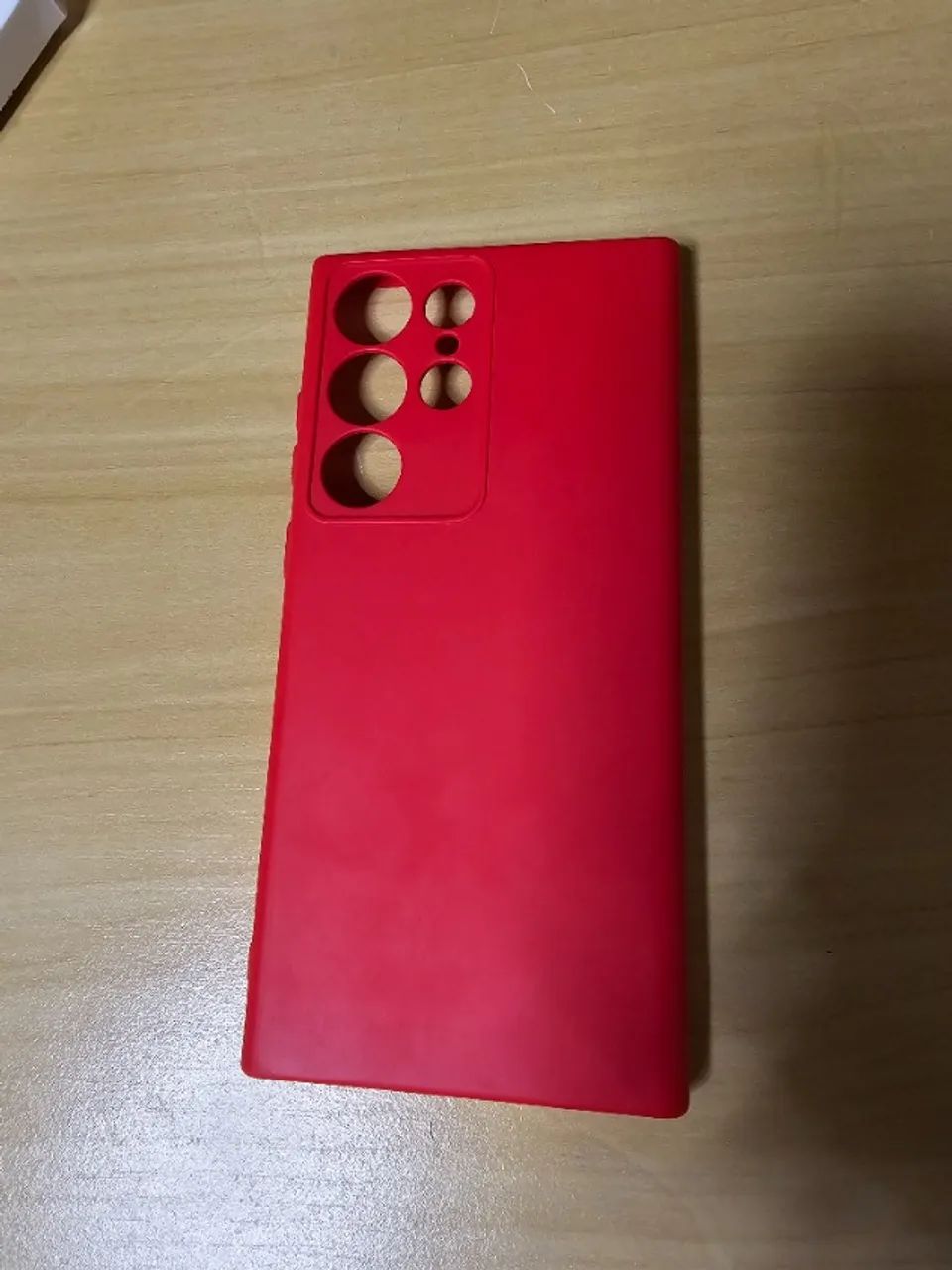 Capinha S23 Ultra Camurça Vermelha - Foto 2