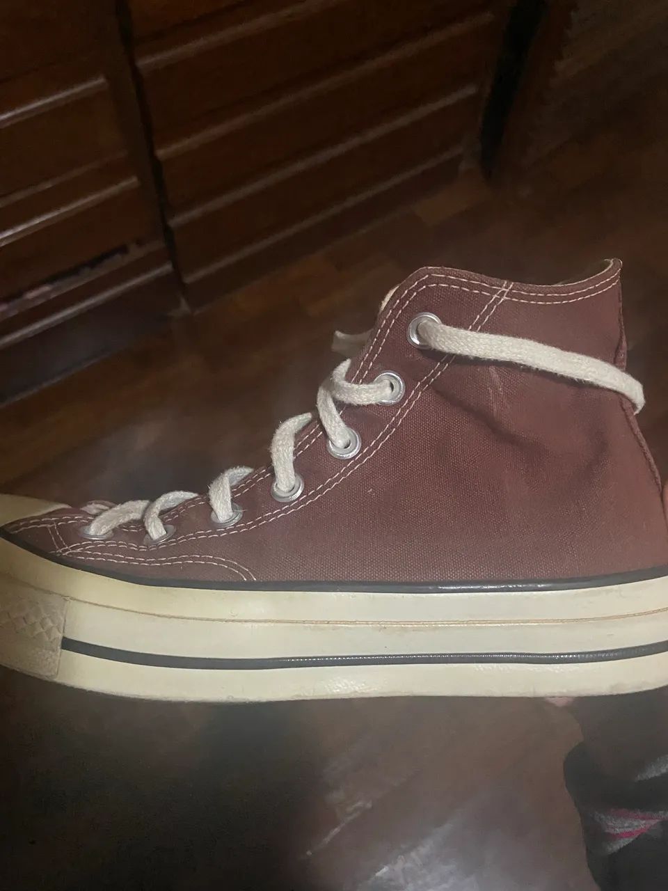 Tênis All Star marrom - Foto 2
