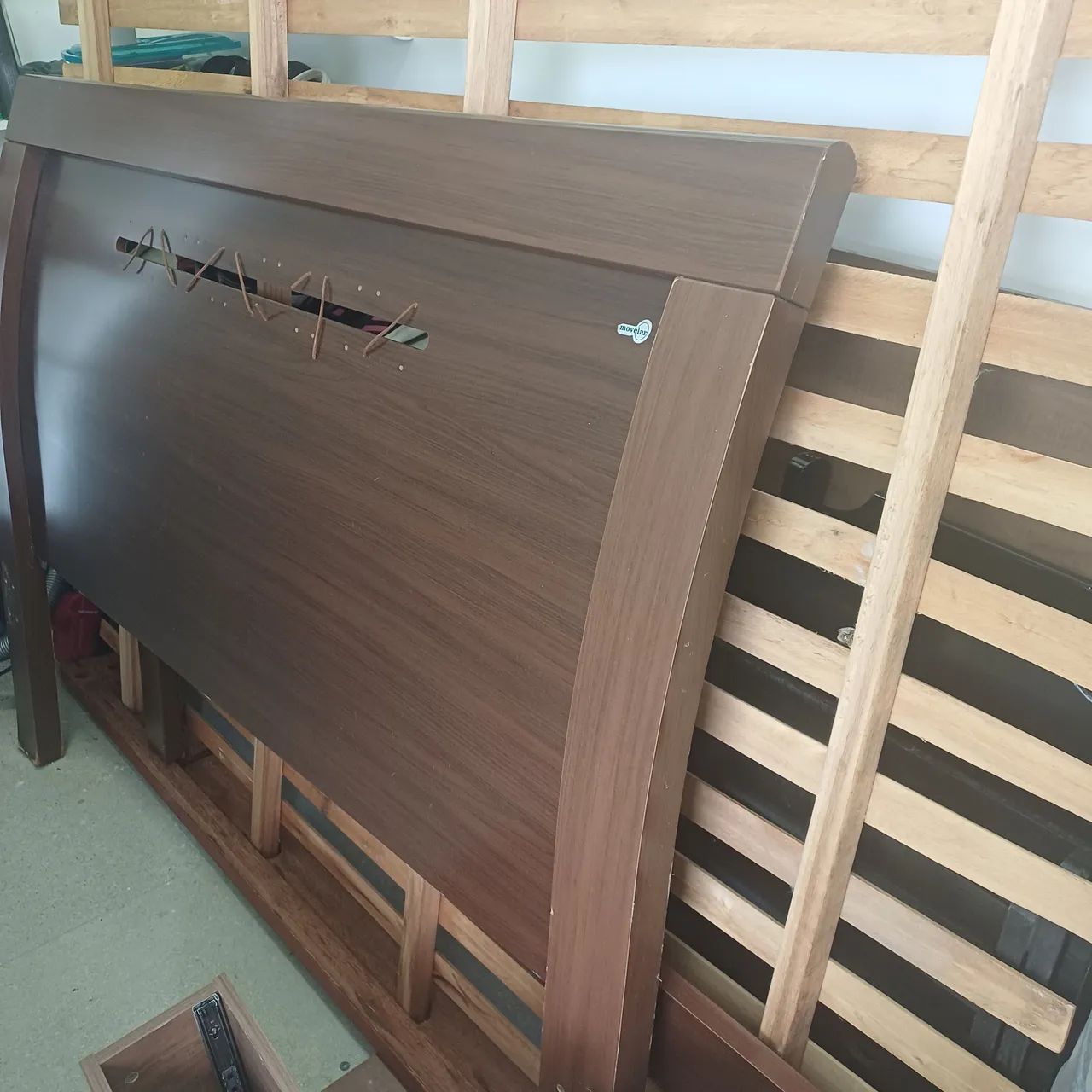 Cama de casal com barras laterais reforçadas  - Foto 2