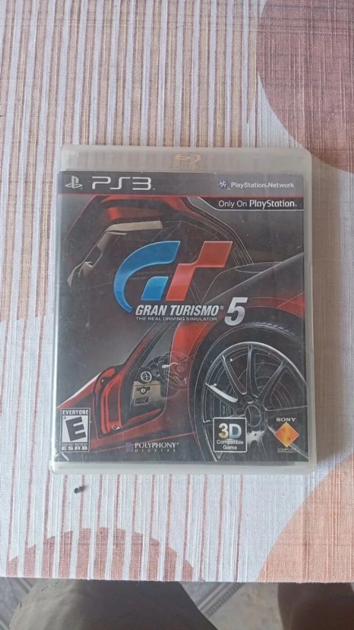 Gran turismo 5 ps3 Novo com manual na capa