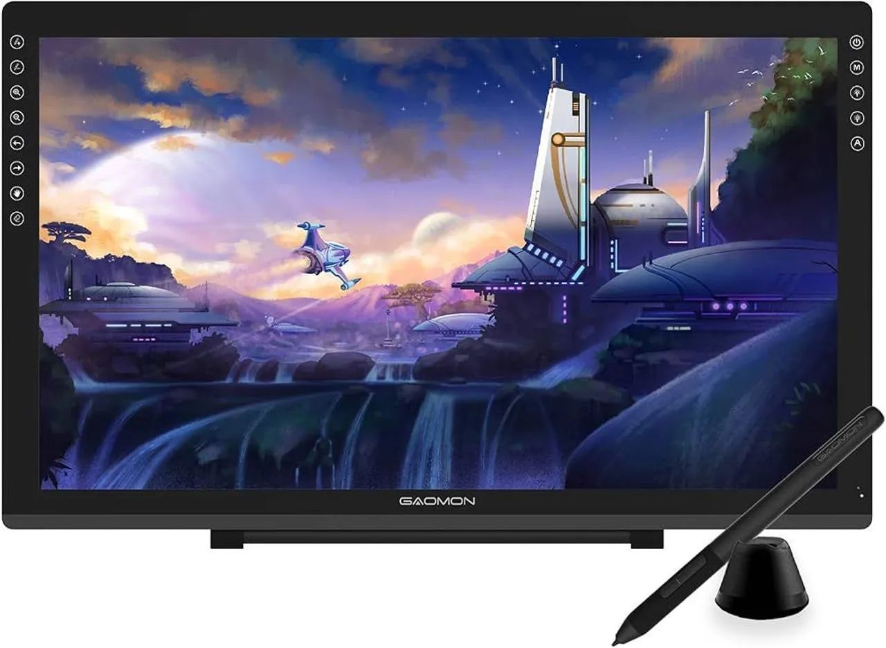 Pen Display Gaomon PD2200 (mesa digitalizadora) tela de 21 polegadas  - Foto 4