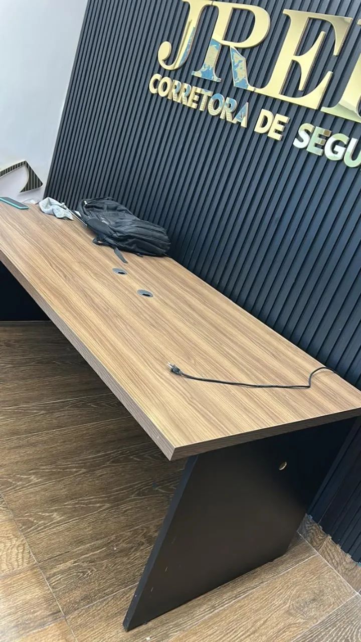 MESA PARA ESCRITÓRIO 4 PESSOAS - Foto 4