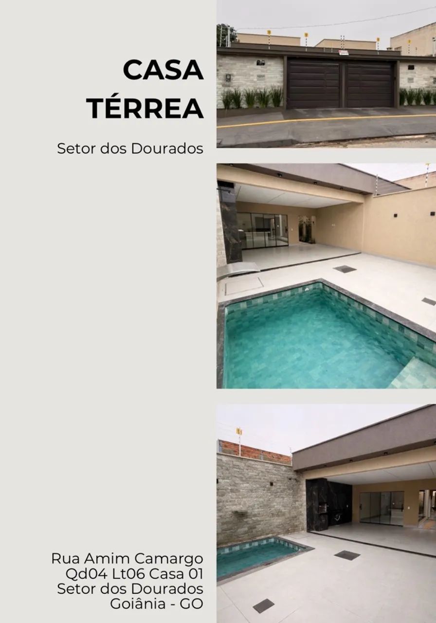 Casa Térrea 3Q Recém Construída