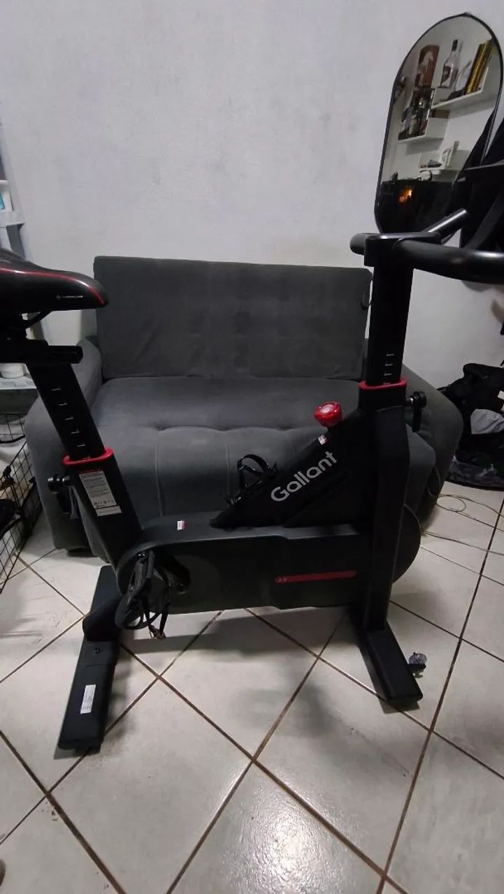 Bicicleta Bike Ergométrica Spinning Magnética com bluetooth