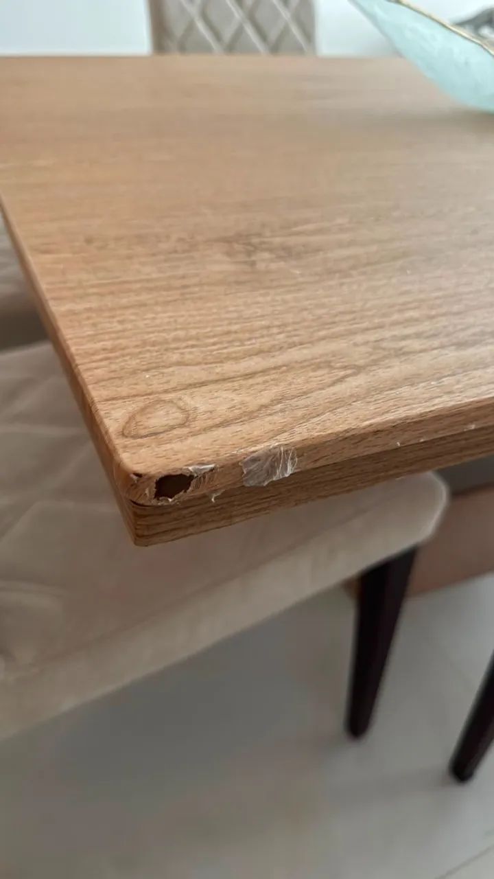 Conjunto mesa de jantar 6 cadeiras  - Foto 4