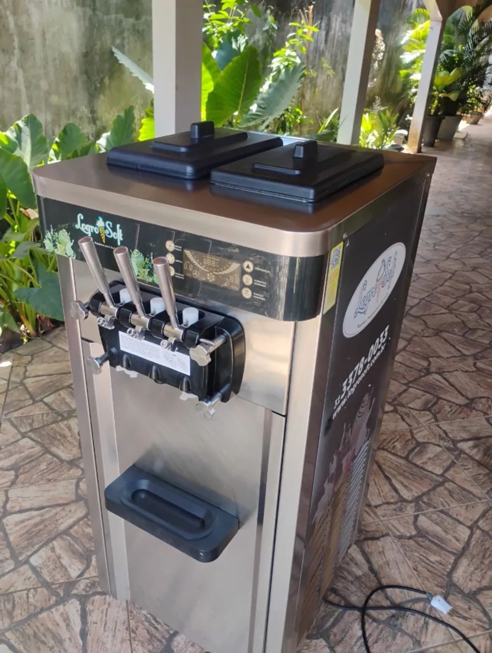 Máquina de sorvete espresso Logro Soft lsd425 - Foto 3