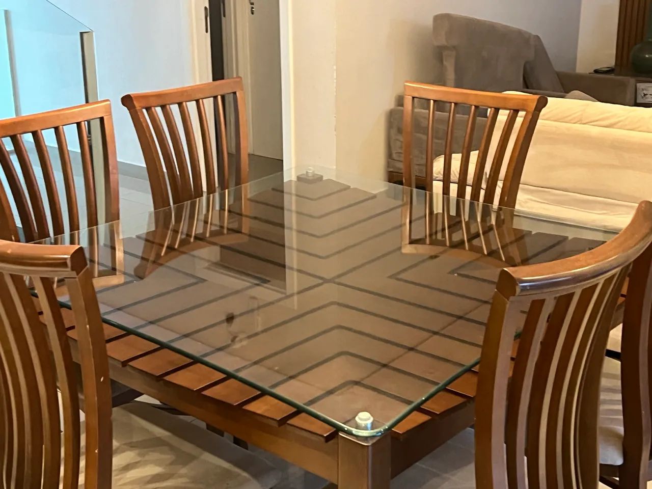 Mesa e cadeiras de jantar  - Foto 2