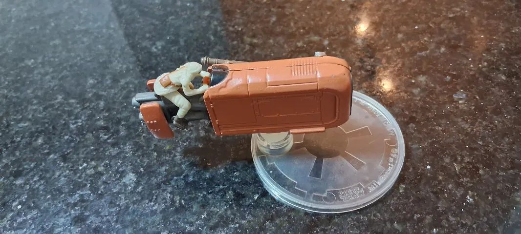 nave Rey's Speeder de Star Wars hotwheels 