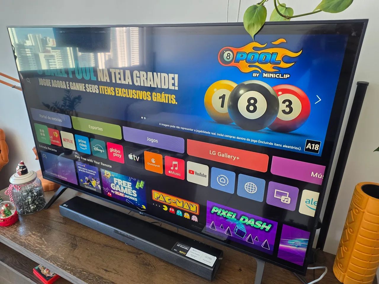 Tv 55" + home theather LG - Foto 2