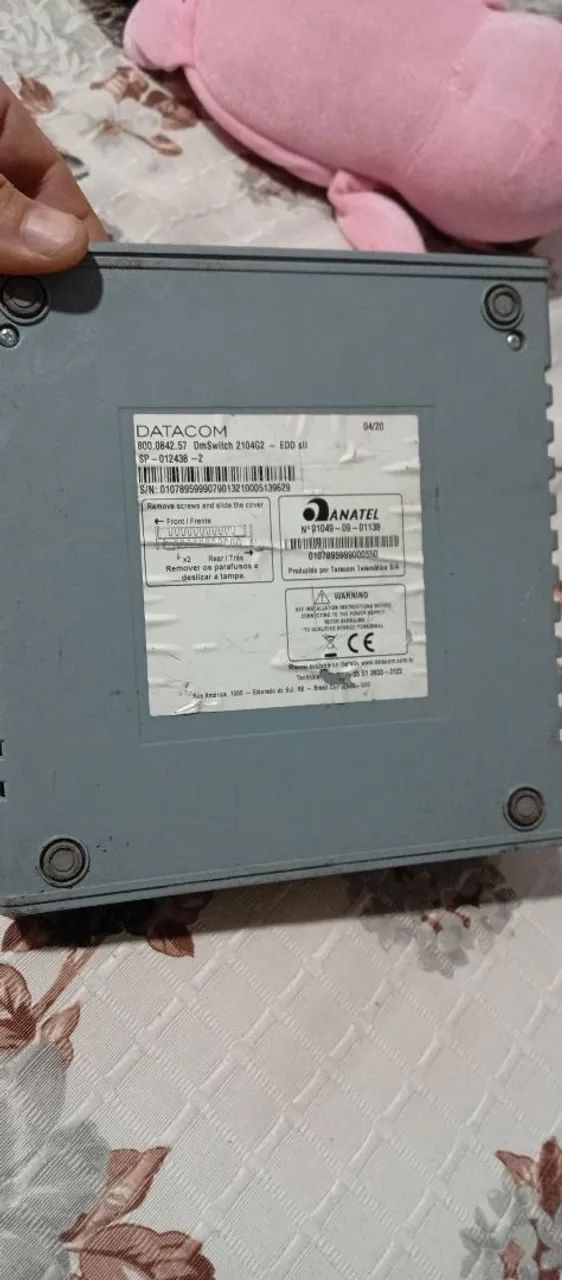 Datacom DmSwitch 2104G2-EDD funcionando ok capão redondo zsul  - Foto 4