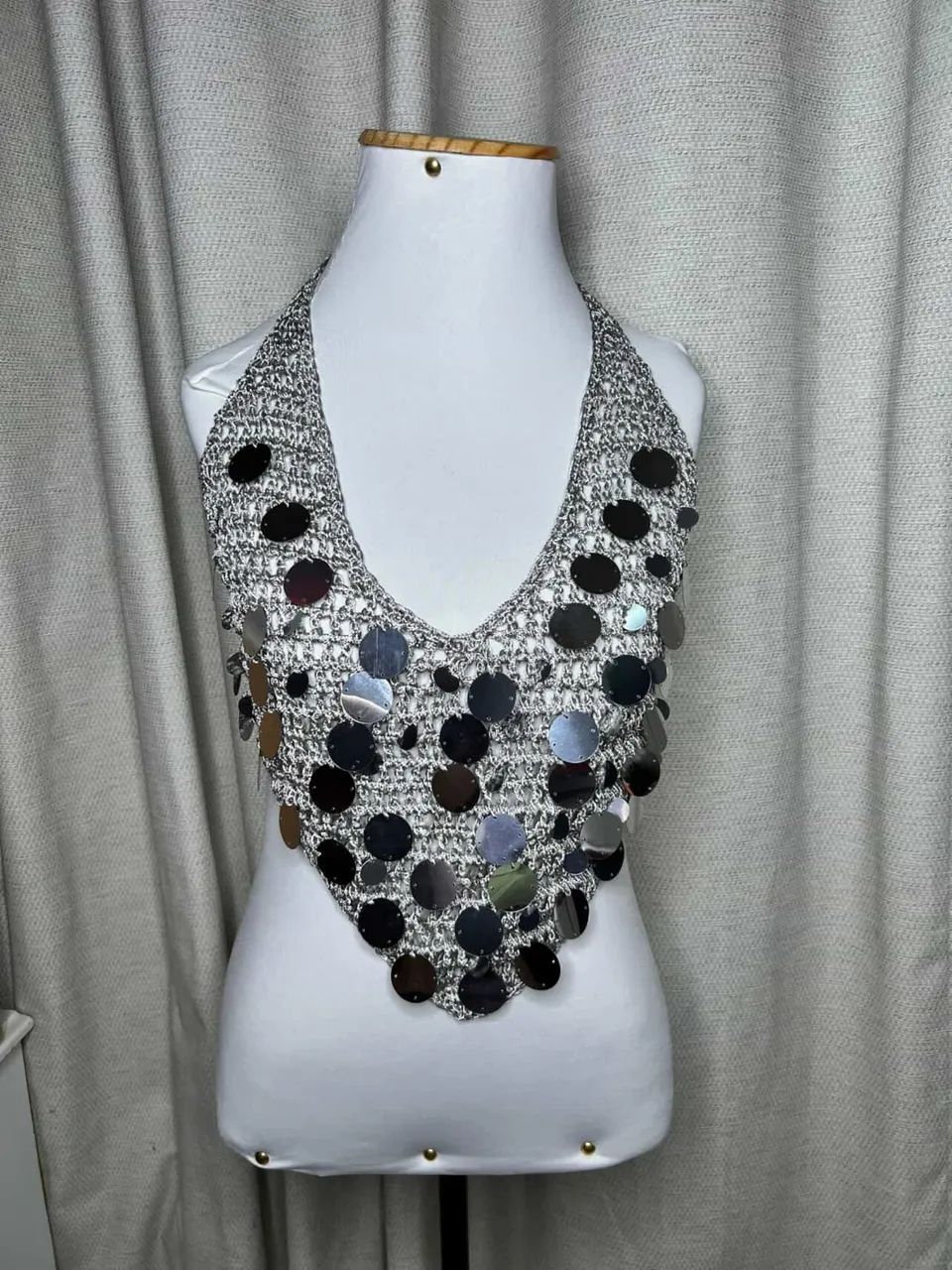 Cropped Crochê Carnaval