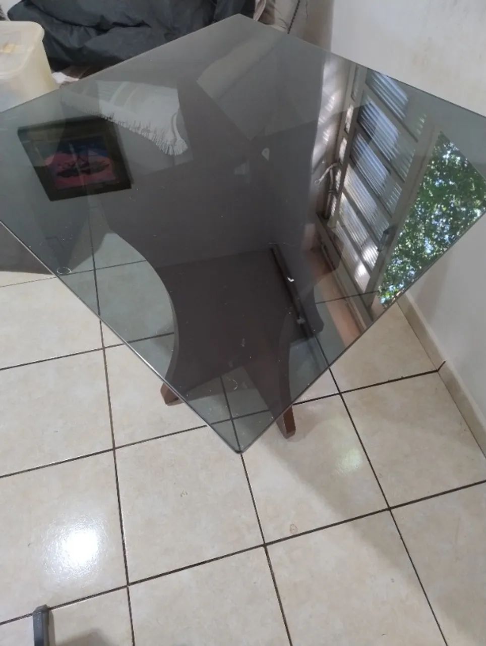 Mesa de jantar de vidro - Foto 3