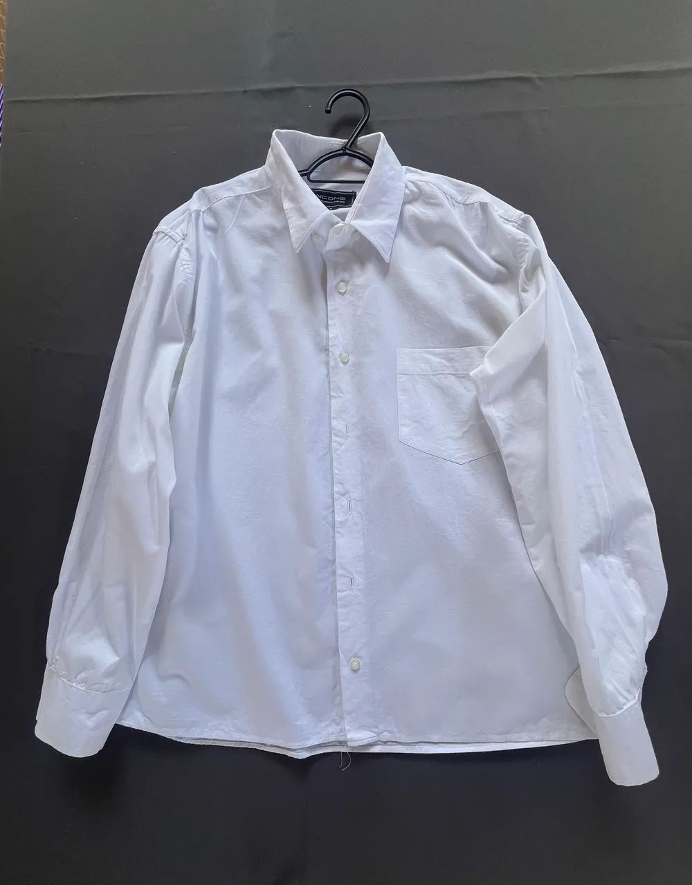 Camisa Social Branca Tam:GG - Foto 2