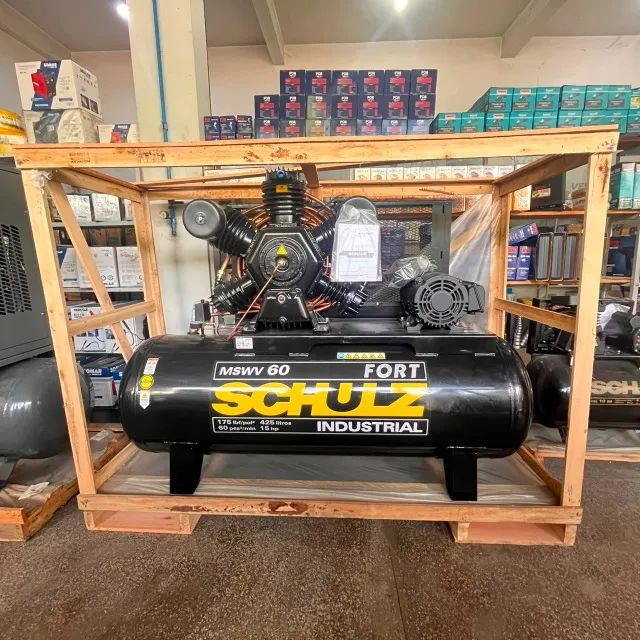  Compressor Schulz Fort MSWV 60 - 15HP | 60 PCM | 425 Litros -