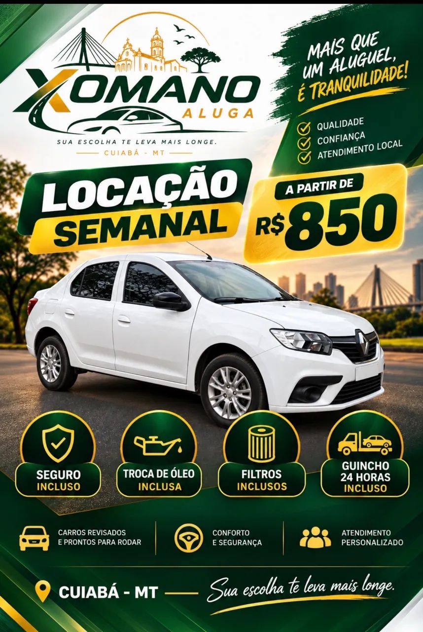 Locação de veículos 