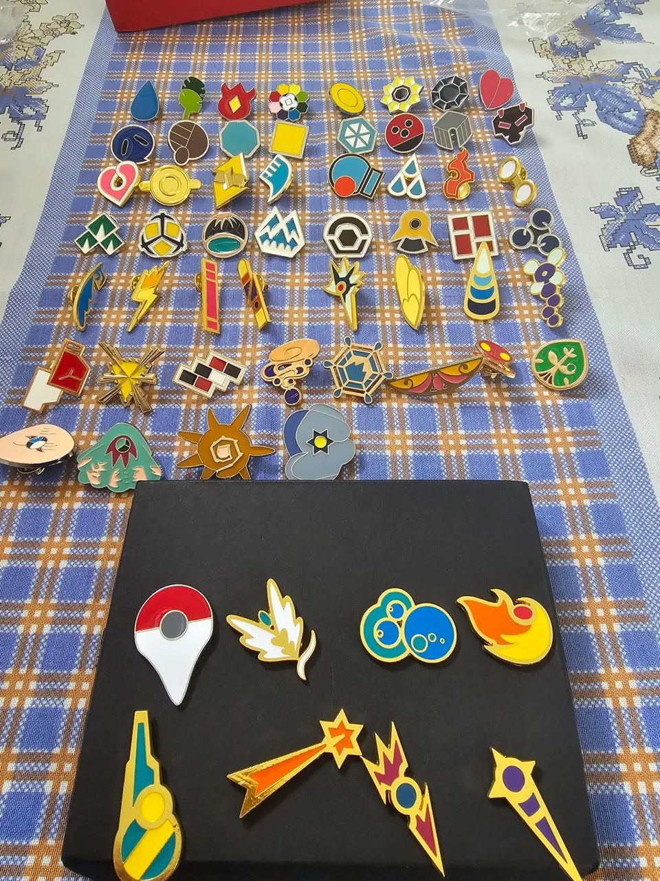 Pokemon insígnias