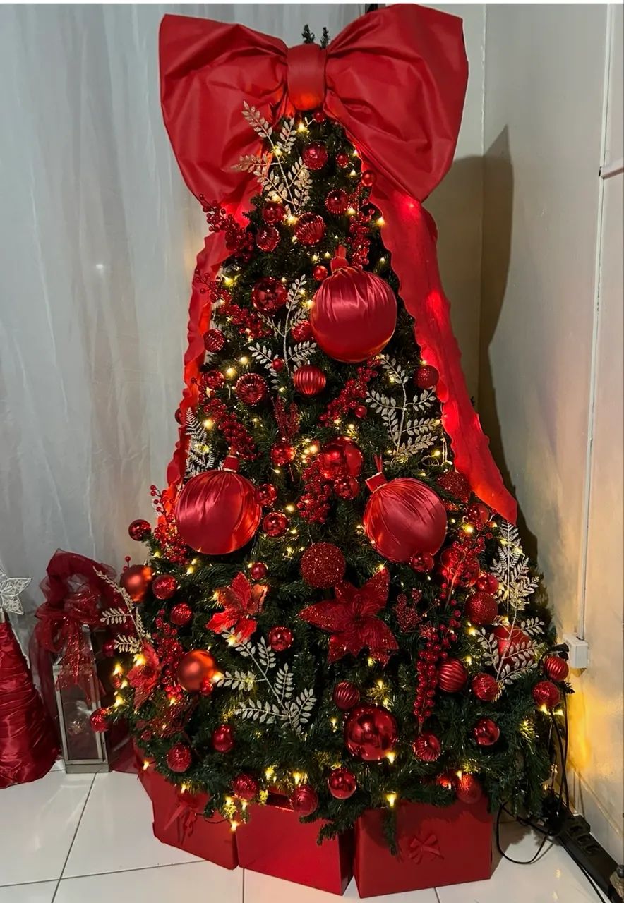 Árvore de Natal 2,20 m Sem os enfeites  - Foto 3