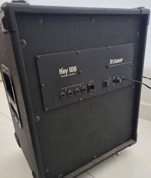 Caixa Amplificada Teclado violão voz - Foto 3