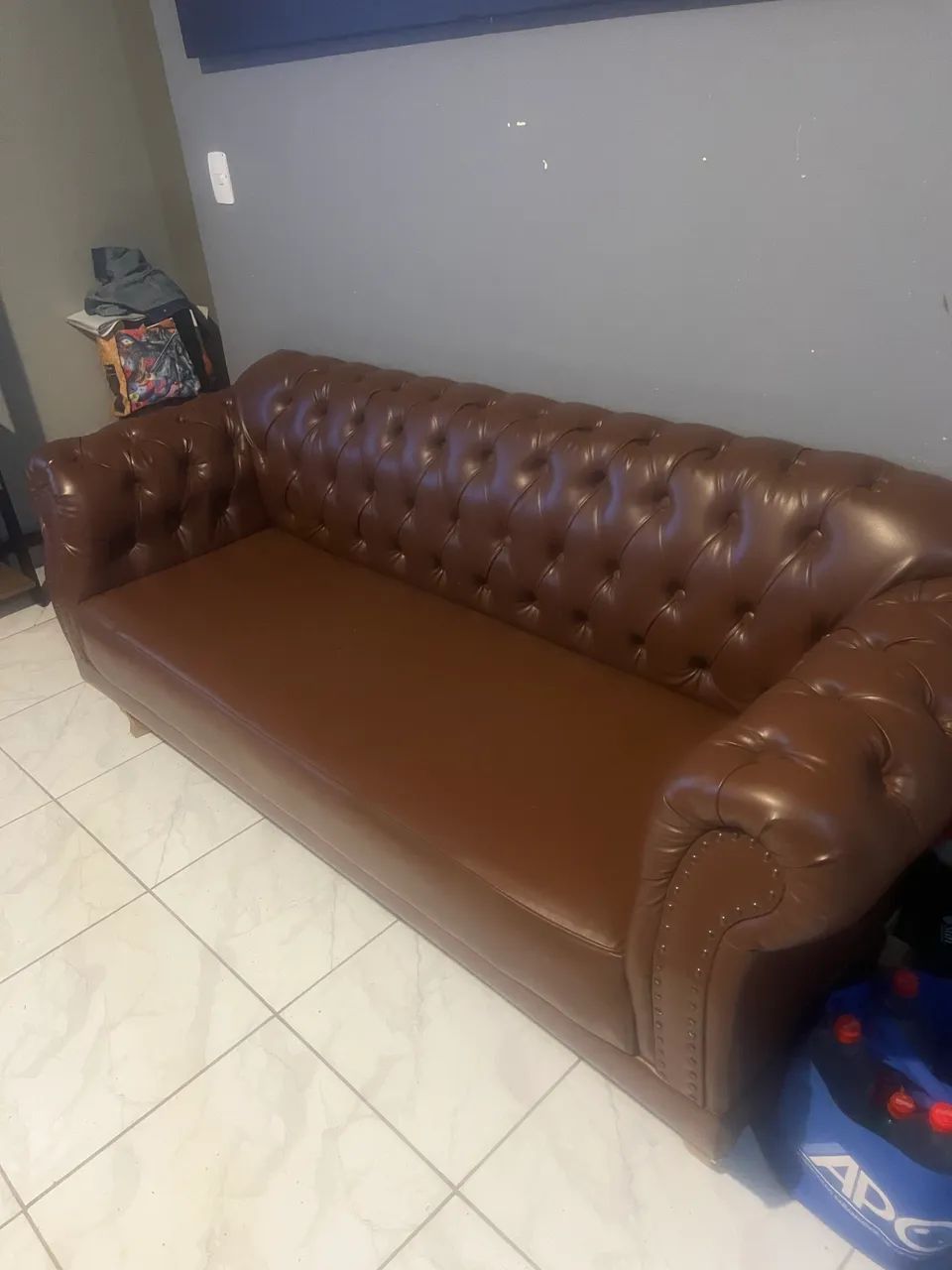 Sofá Chesterfield 3 Lugares (Exclusivíssimo)!!!