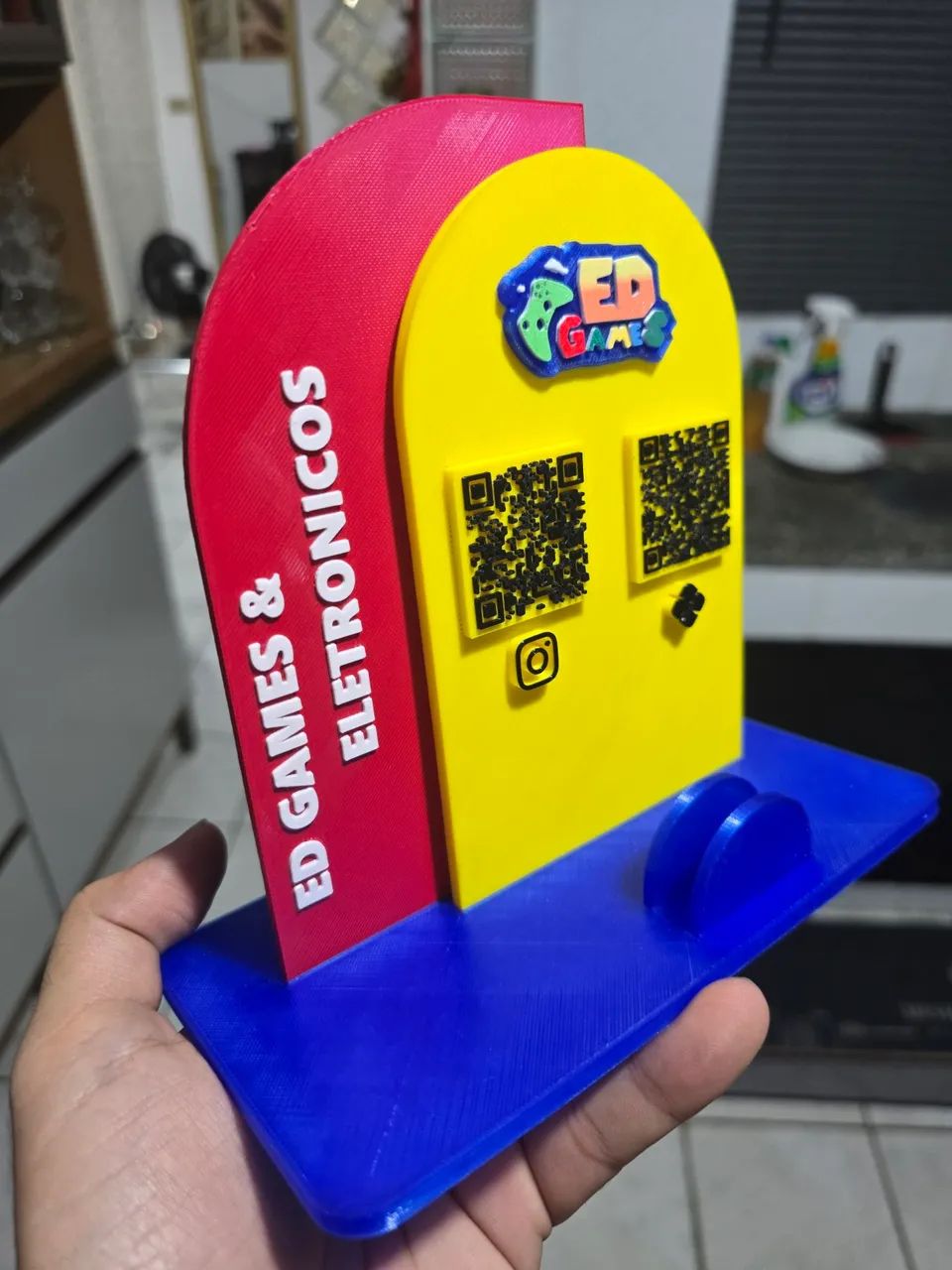 Placas personalizadas com QR code Pix, Redes sociais, diversos modelos.  - Foto 2