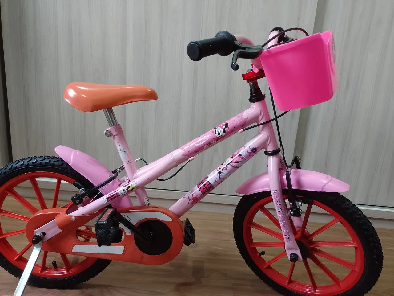 Bicicleta infantil aro 16 semi nova  - Foto 5