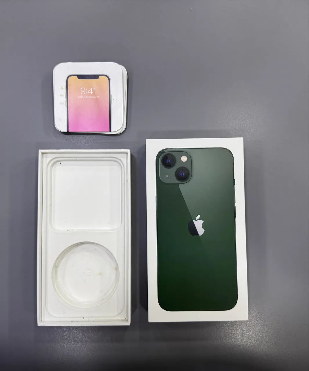 CAIXA ORIGINAL APPLE PARA iPHONE 13 VAZIA - Foto 3