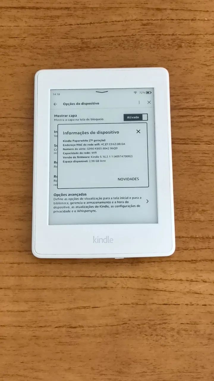 Kindle Paperwhite 7ª Geração - Livros e revistas - Feliz, Goiânia