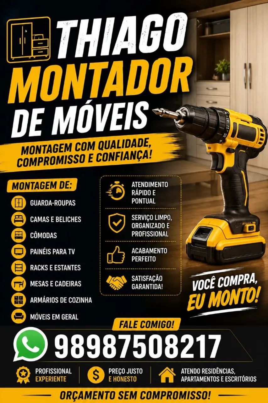 MONTADOR DE MOVEIS: