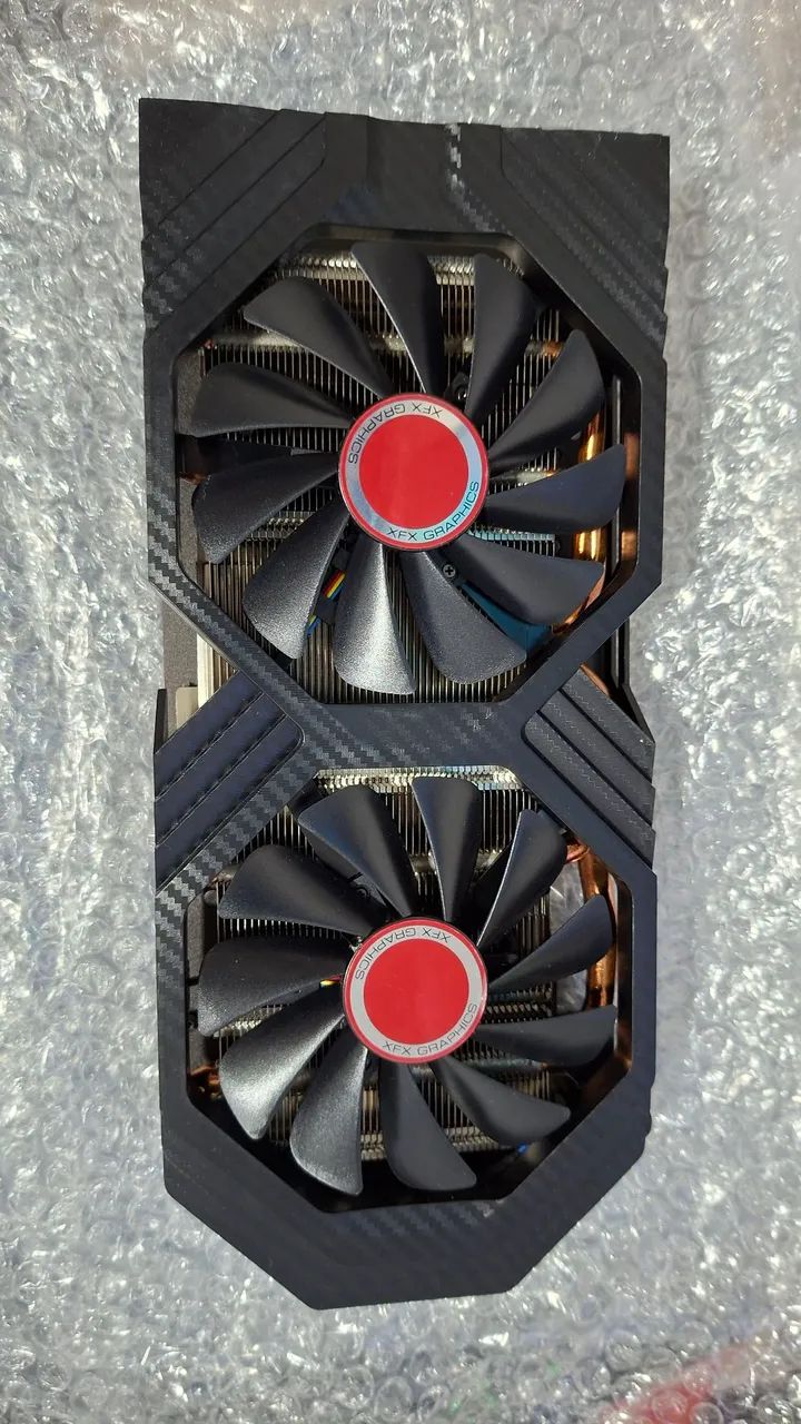 Carcaça nova de RX 580 XFX (obs. Somente carcaça)