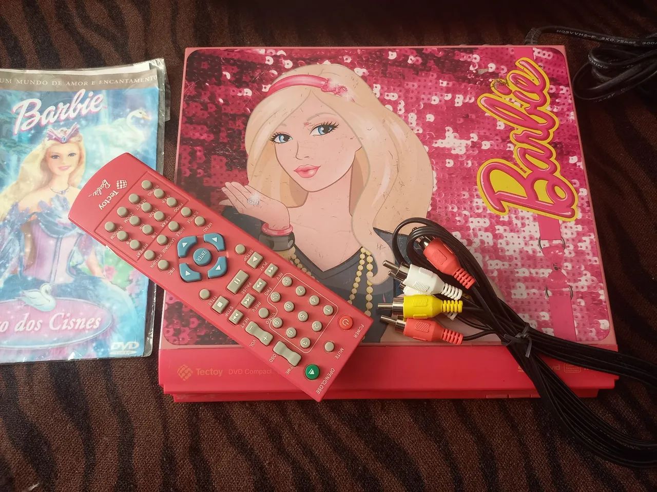 Dvd Tectoy Barbie 130. Completo e conservado. 