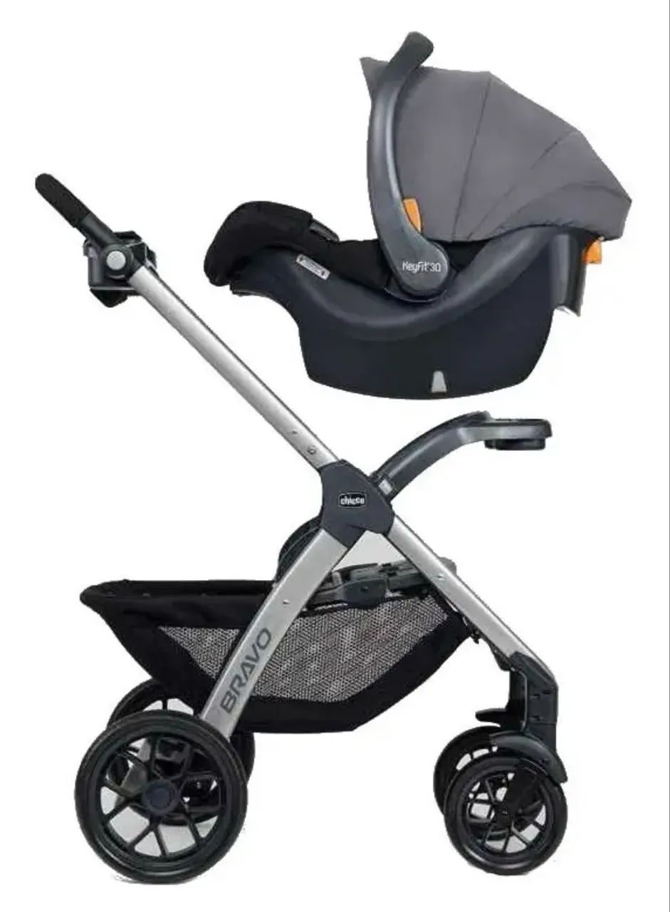 Carrinho de Bebê Kit Trio Chicco Bravo  - Foto 3
