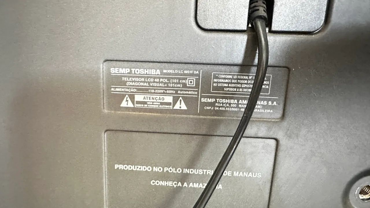Tv Toshiba Led 40p - Foto 4