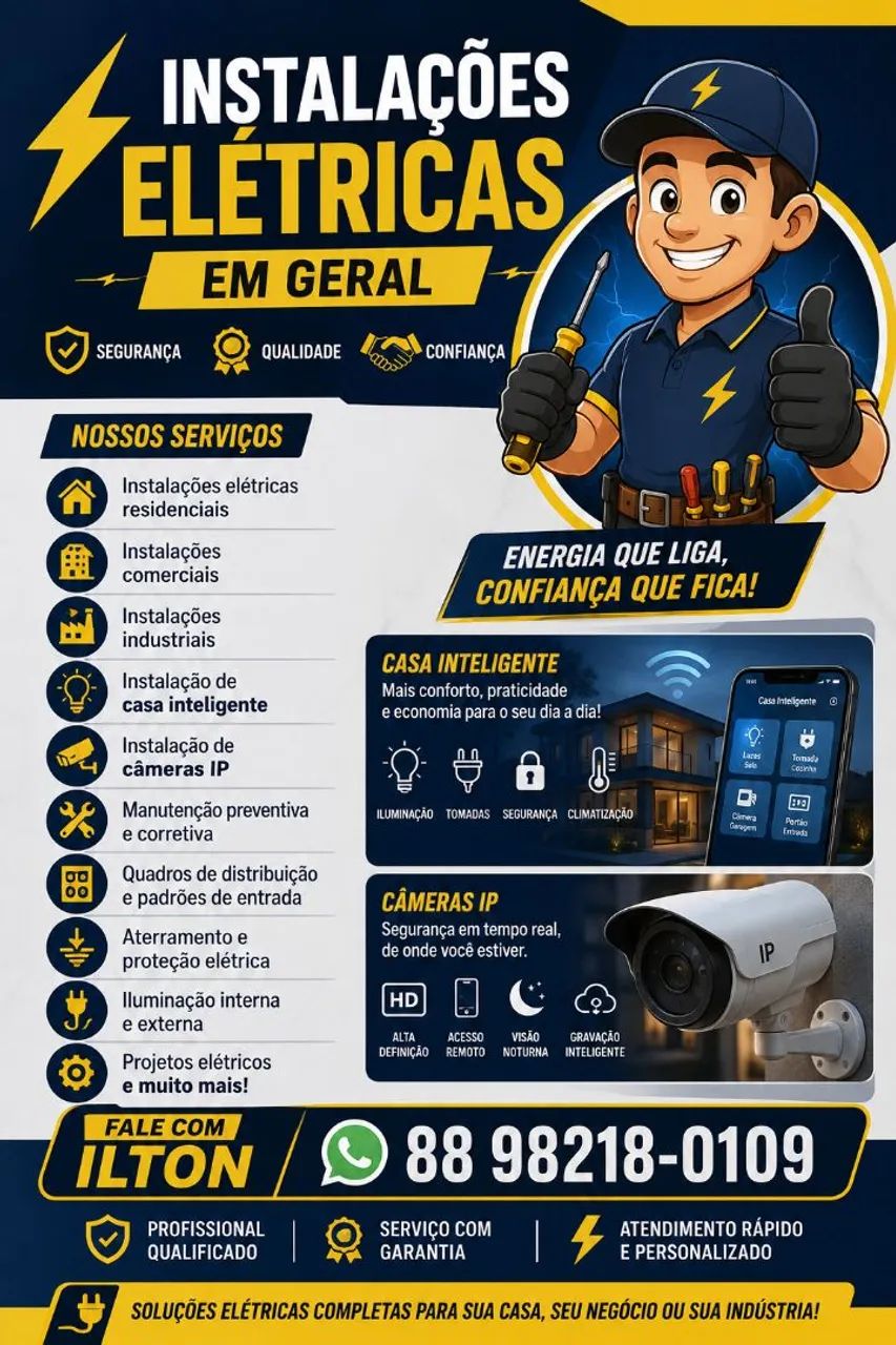 Serviços de Instalações Elétricas