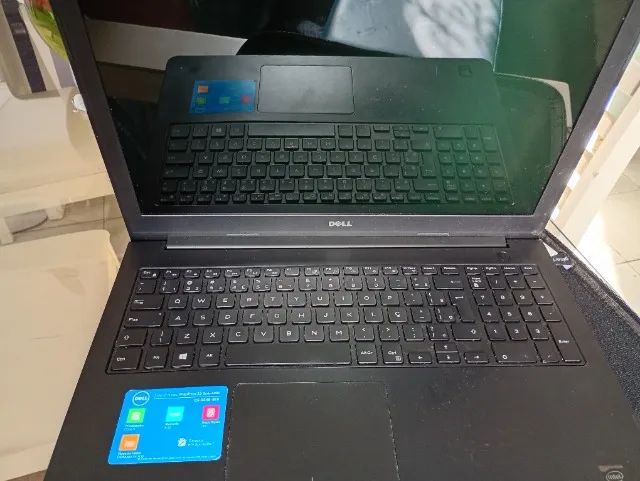 Notebook Del com defeito