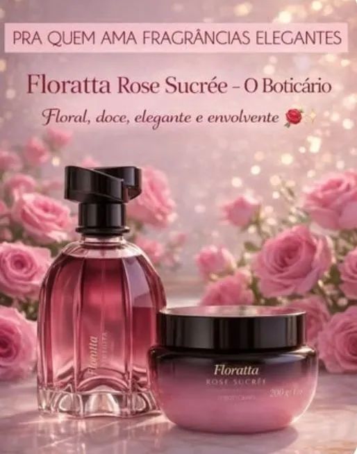 Lançamento Kit Floratta Rose Screé - Foto 2