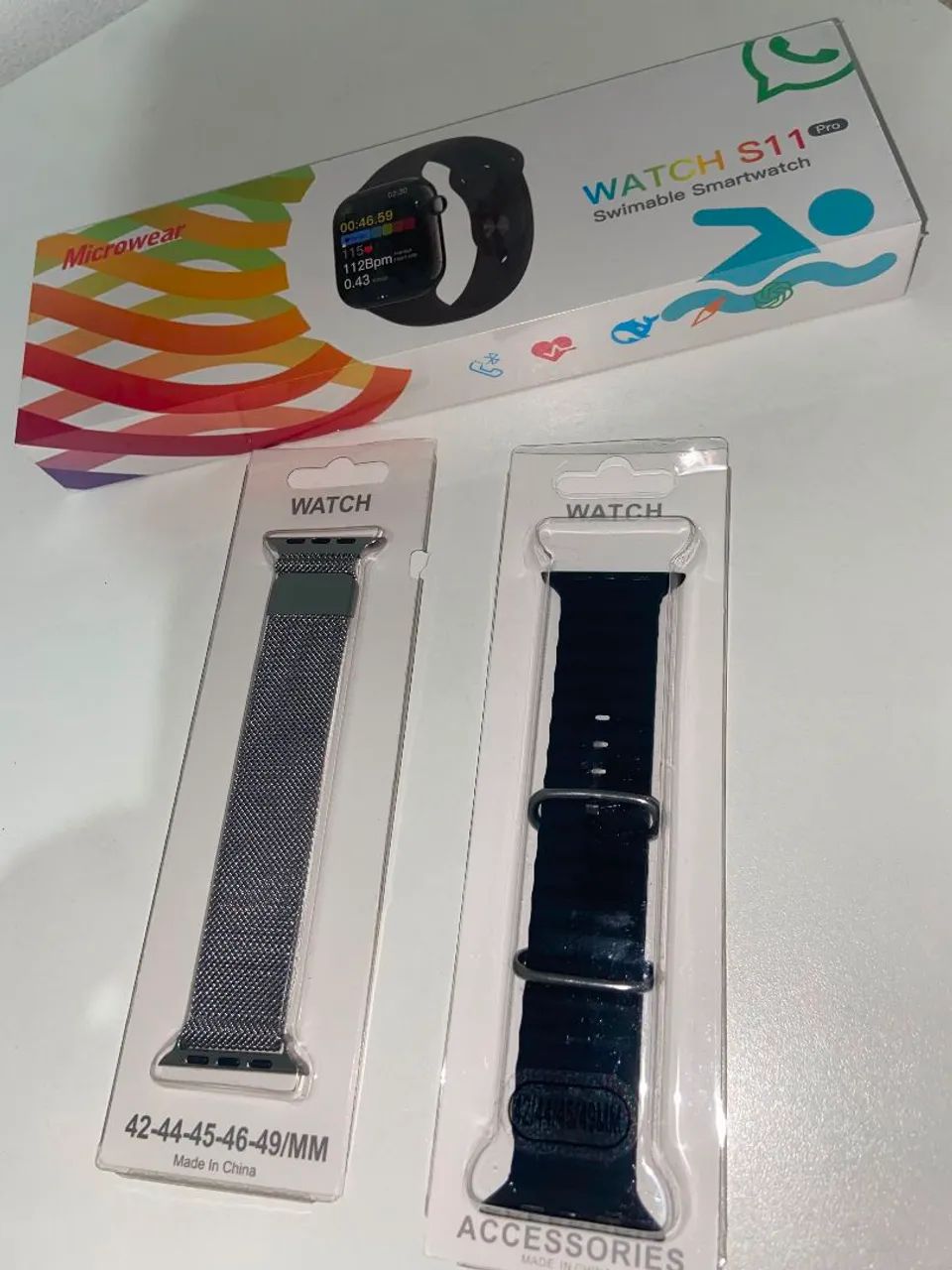 Relógio SmartWatch S11 Pro  Case +2 Pulseiras  - Foto 5