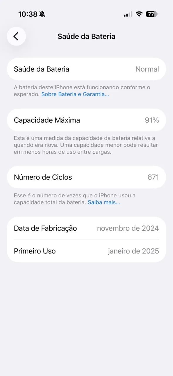 Vendo iPhone 16 pro 256gb cor Natural  - Foto 5