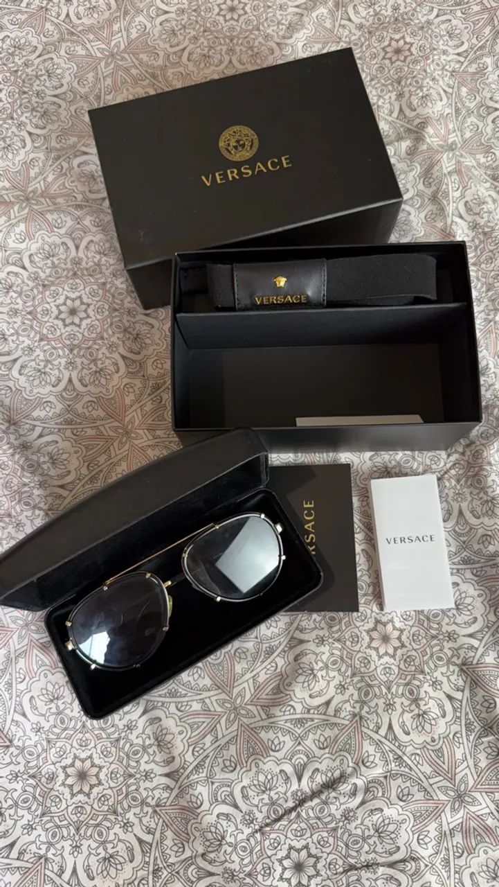 Óculos Aviador Versace - Foto 5