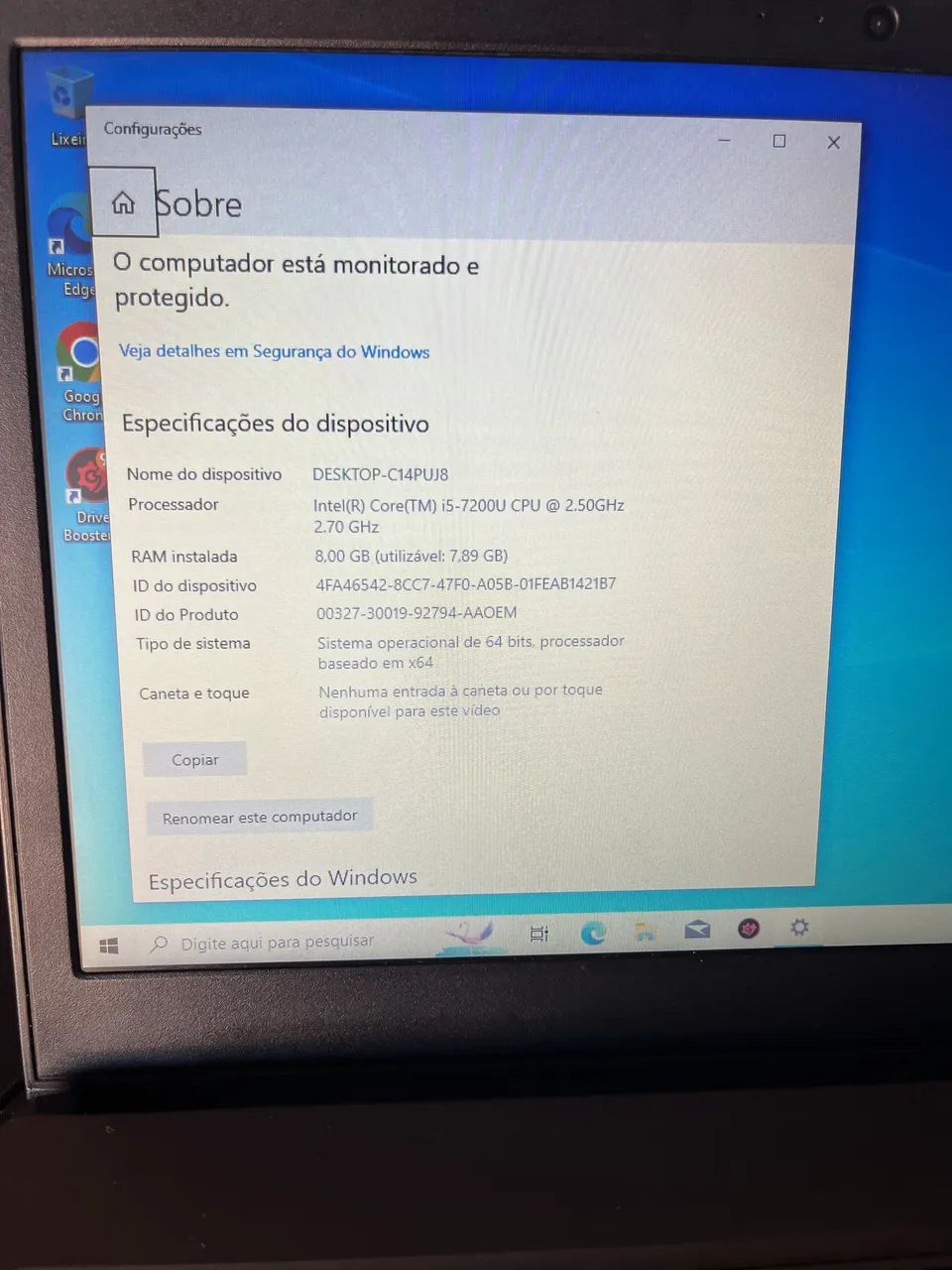 Notebook Sony i5 7a impecável  - Foto 2