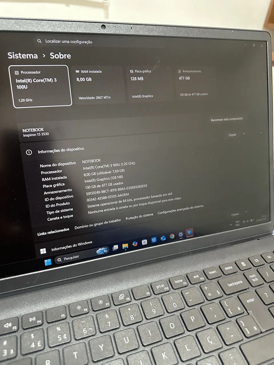 Notebook Dell inspiron 15 - Foto 4