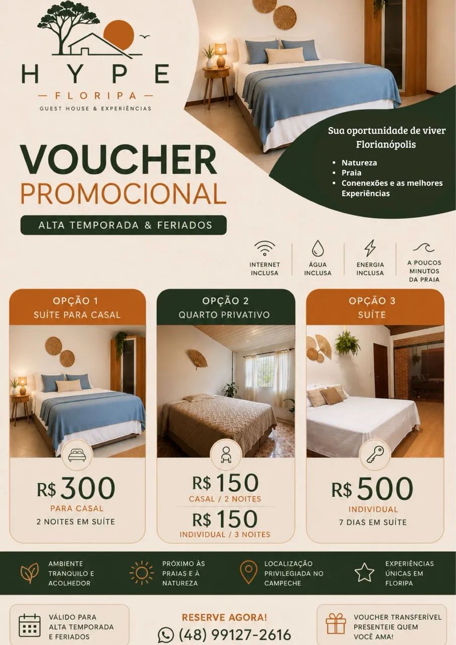 voucher alta temporada e feriados  - Foto 2