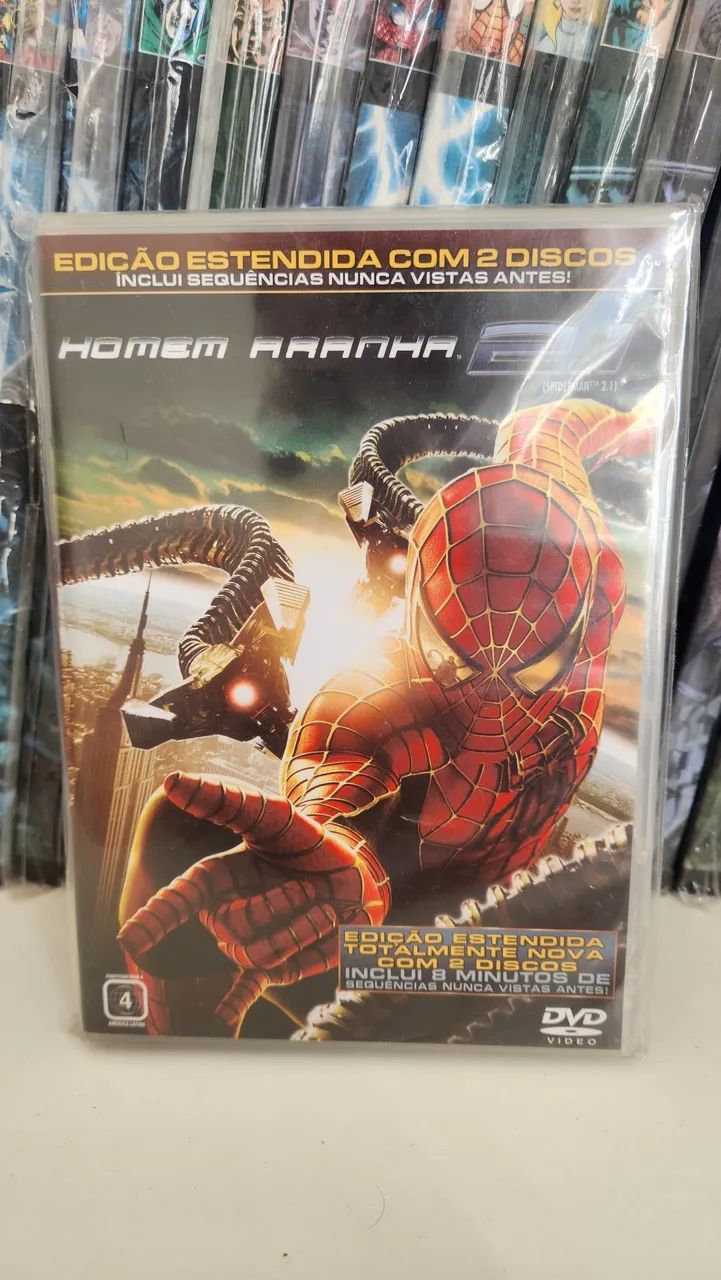 DVD Homem-Aranha 2.1 Raro - DVD, Blu-Ray e Vídeo Cassete - Centro