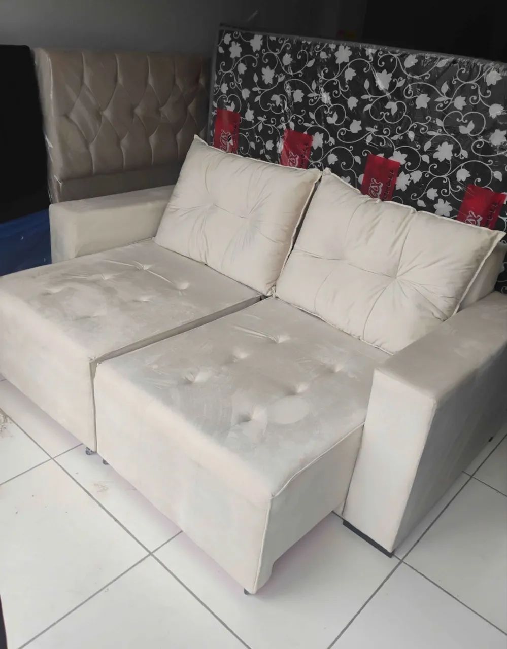 Sofá retrátil disponível na promoção entrega grátis  - Foto 2