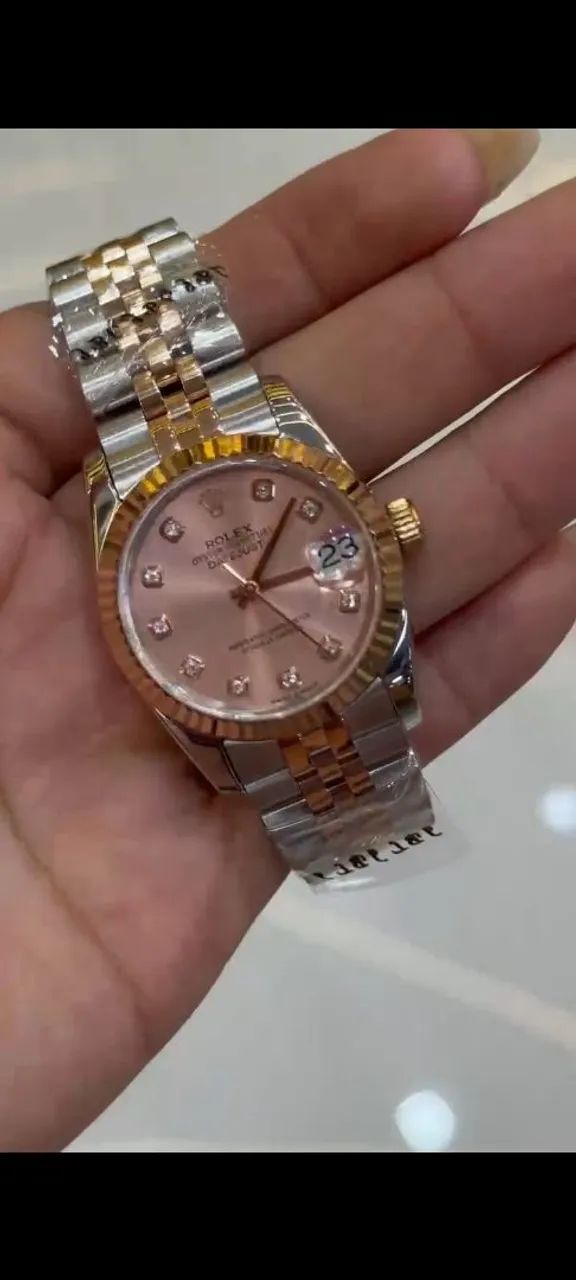 Relógio Rolex feminino 34mm - Foto 5