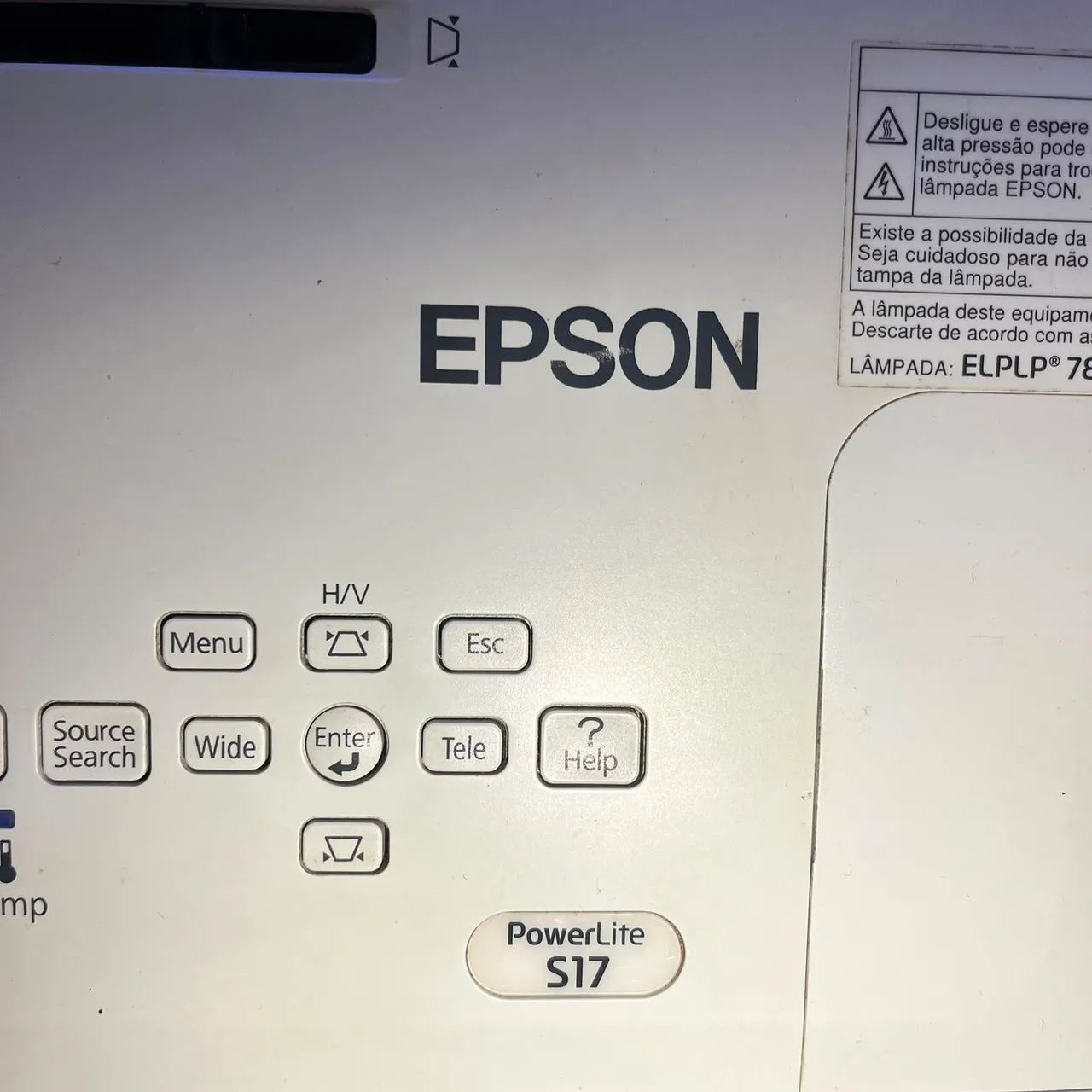 Projetor Epson Power Lite S17 - Foto 2