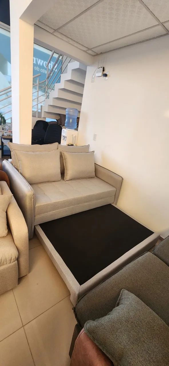 Sofá cama slim aproveite melhor seu espaço 