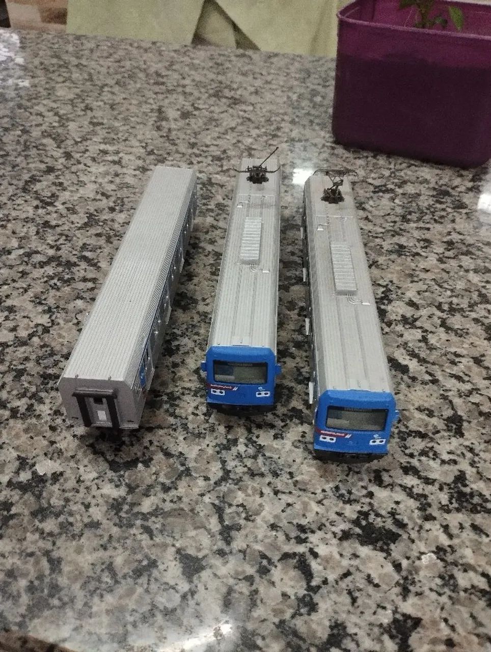 Trens de passageiros Frateschi escala 1/87 - Foto 2