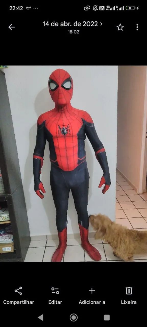 Vendo roupa do Homem-Aranha  - Foto 3