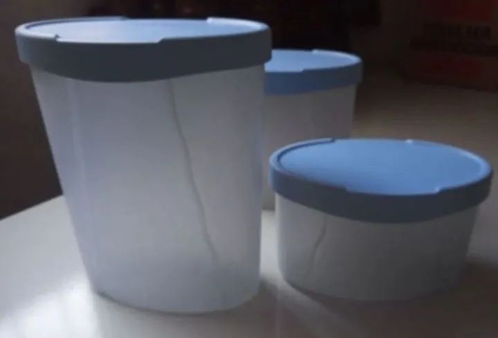 Kit potes dosadores Tupperware 