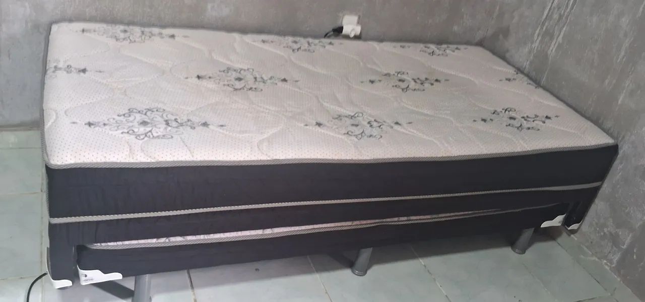Cama de Solteiro com Bicama 